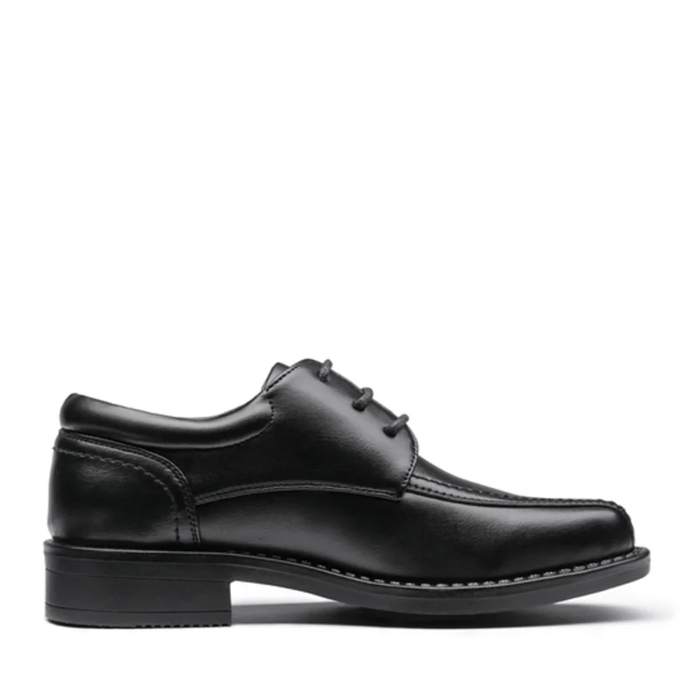 Bruno Marc Boy's Black Classic Oxfords Dress Shoes NIB Various Sizes